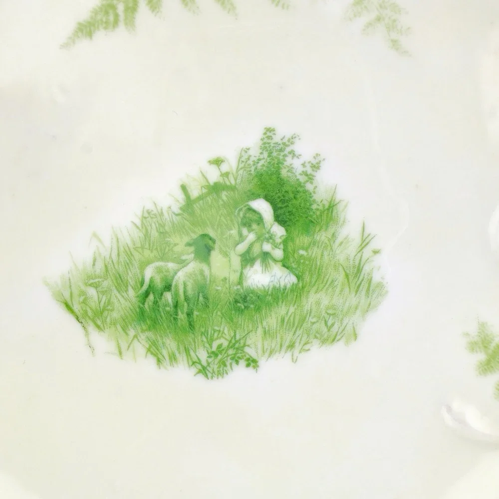 Antique Rosenthal Monbijou Printemps Louis XIV Porcelain Cabinet Plate 7